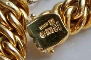 The hallmark stamp is a good place to start to assess and offer you cash when you pawn jewelry at Alma School Pawn & Gold
